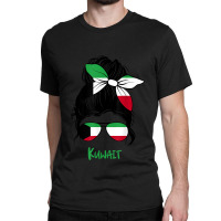 Kuwaiti Girl Kuwait Girl Kuwait Woman Flag Classic T-shirt | Artistshot