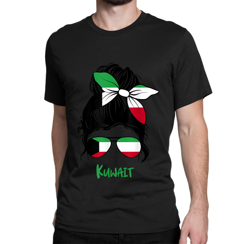 Kuwaiti Girl Kuwait Girl Kuwait Woman Flag Classic T-shirt by JamesPlyler | Artistshot