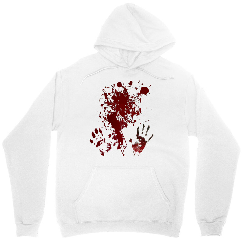 Halloween Blood Splat All Over Costume Adult Unisex Hoodie | Artistshot