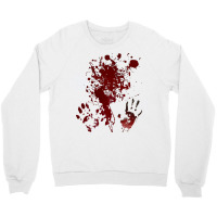 Halloween Blood Splat All Over Costume Adult Crewneck Sweatshirt | Artistshot