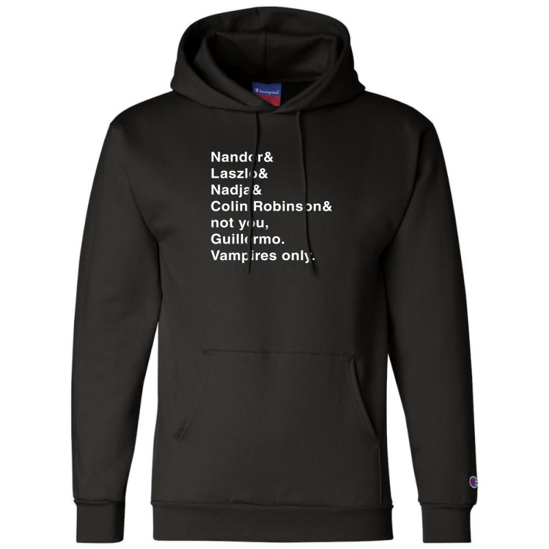 Staten Island Vampires Champion Hoodie by cm-arts | Artistshot