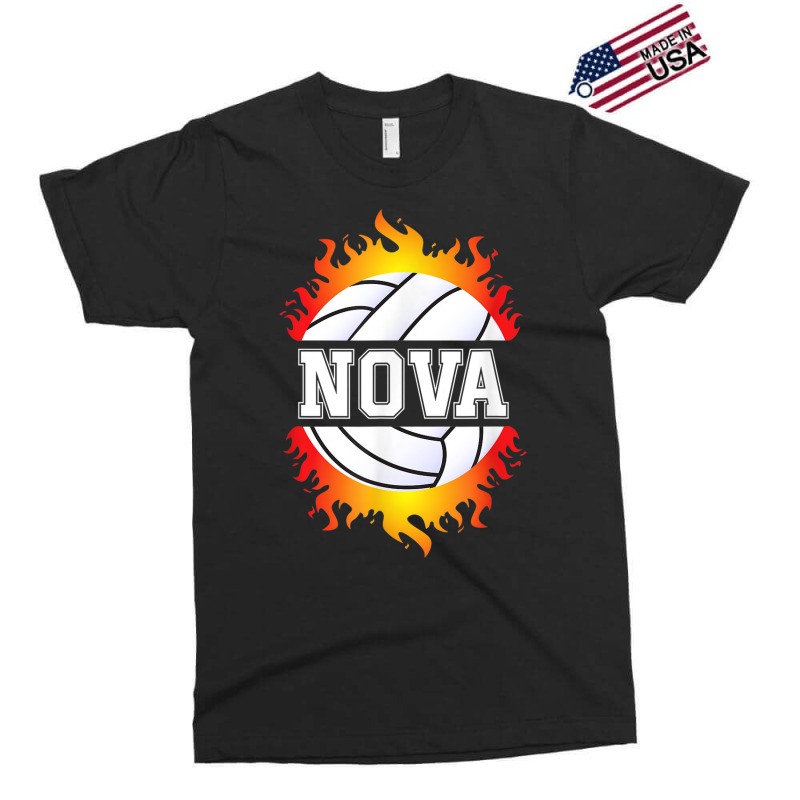 Nova Name Volleyball Player Girls Ball And Net Sports Fan Exclusive T-shirt by Complete | Artistshot