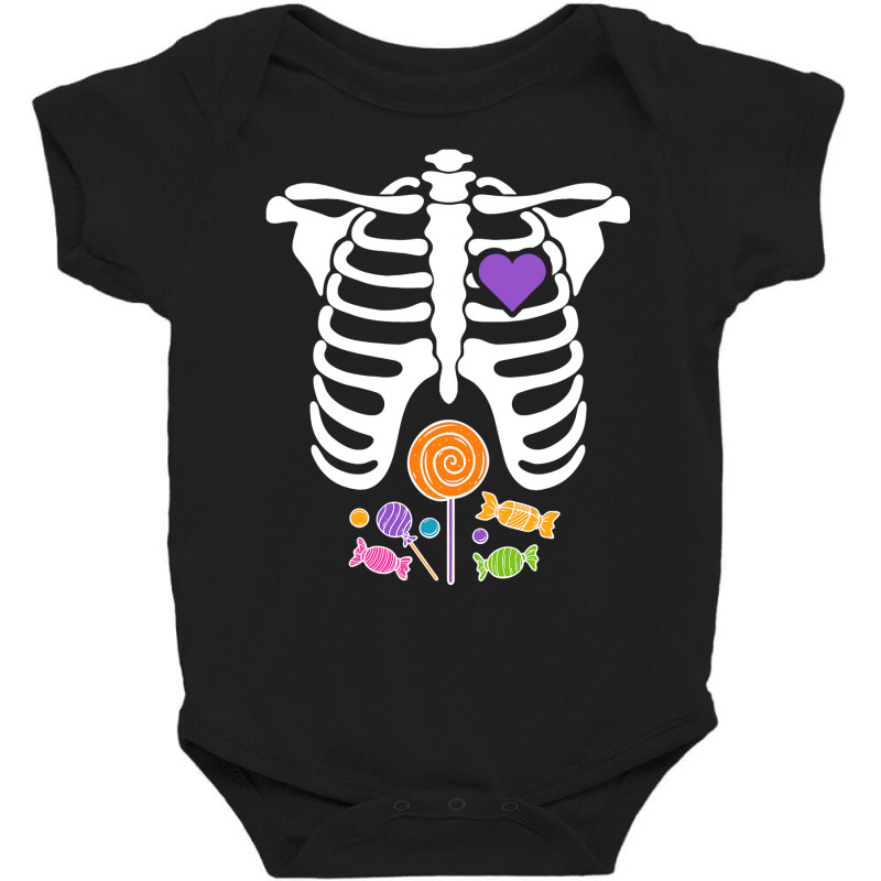 Halloween Candy Xray Skeleton Costume For Men Women Kid Boys Baby Bodysuit | Artistshot