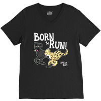 Funny Daisy And Rozi Born To Run V-neck Tee | Artistshot