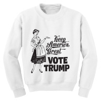 Kag Vote Trump Youth Sweatshirt | Artistshot