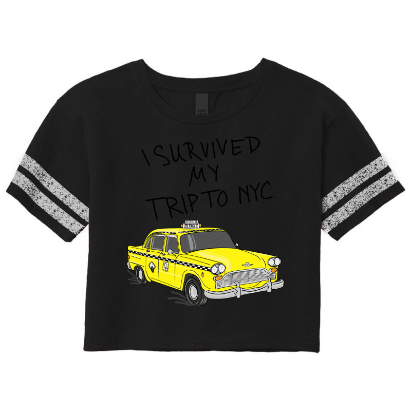 I Survived My Trip To Nyci Love Nyc New York Shirt Scorecard Crop Tee by cm-arts | Artistshot