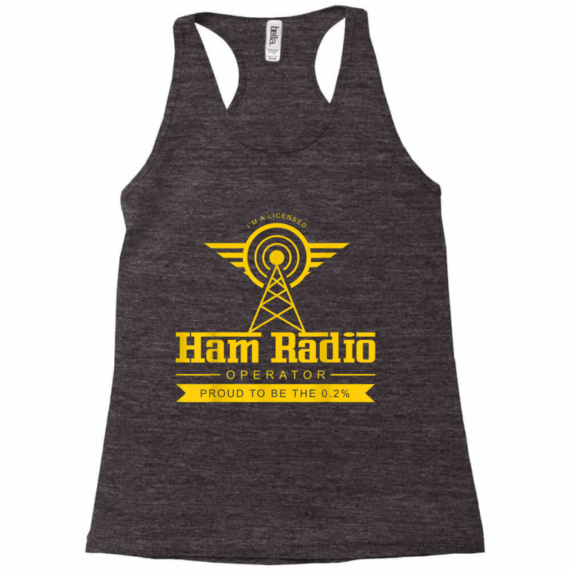 Ham Radio Operator Shirt  Cute Amateur Administrator Gift Racerback Tank by cm-arts | Artistshot