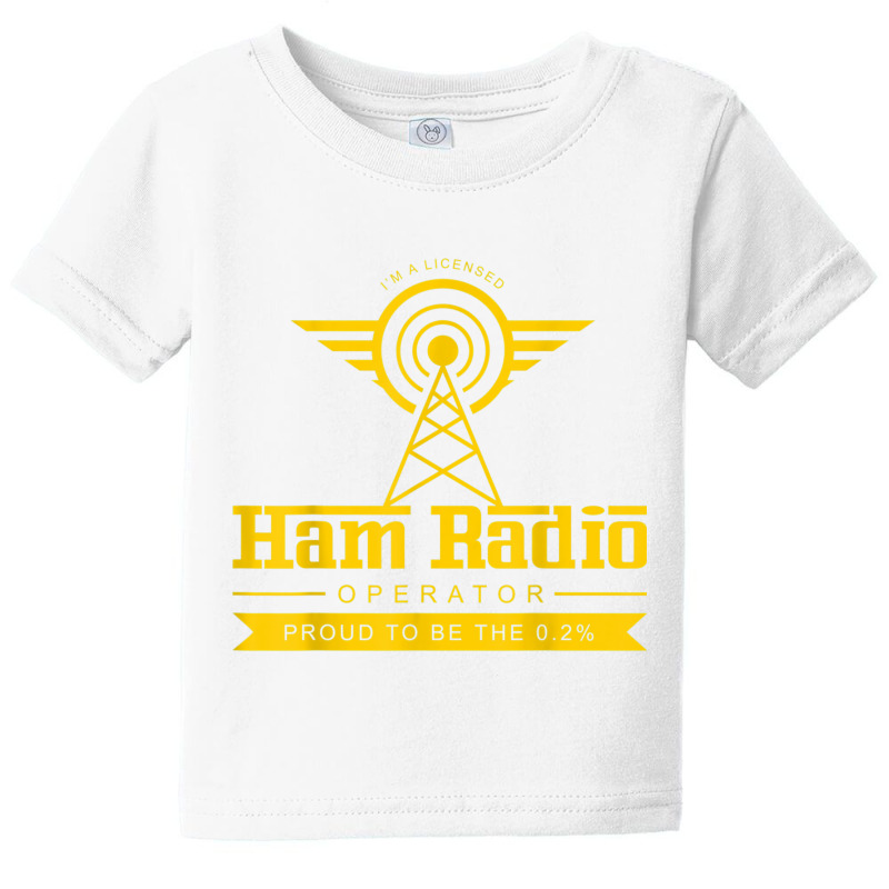 Ham Radio Operator Shirt  Cute Amateur Administrator Gift Baby Tee by cm-arts | Artistshot