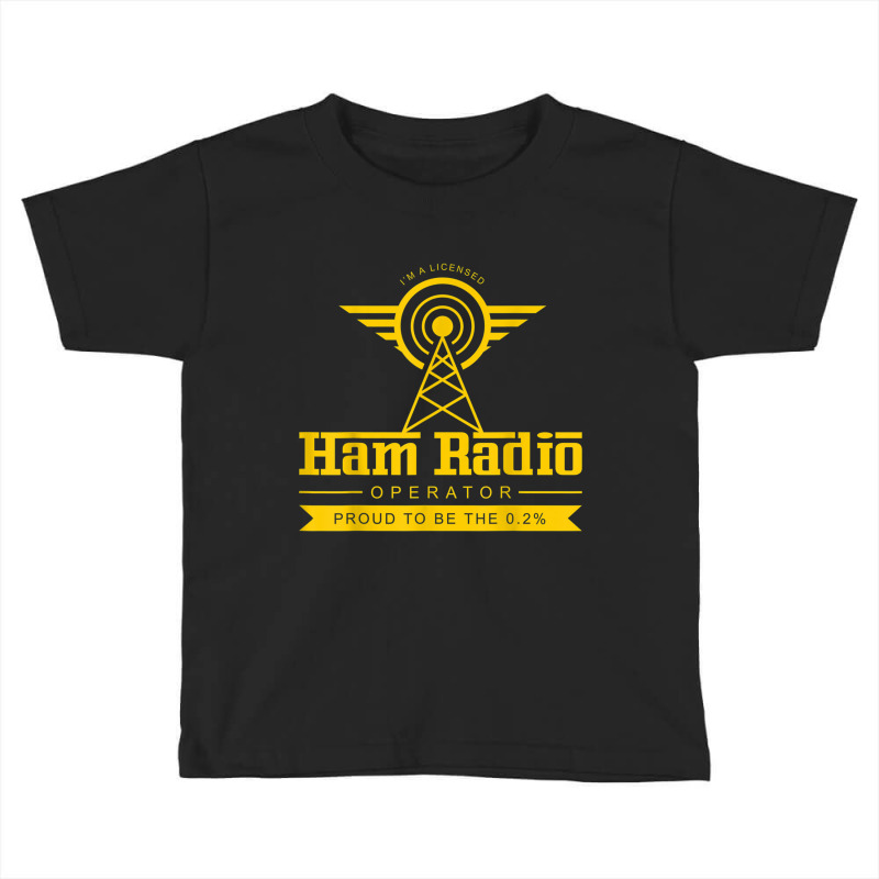 Ham Radio Operator Shirt  Cute Amateur Administrator Gift Toddler T-shirt by cm-arts | Artistshot