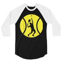 Tennis Player Tennis Ball Tennis Coach Tennis Game Gift 3/4 Sleeve Shirt | Artistshot