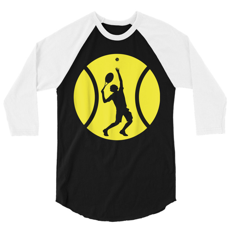 Tennis Player Tennis Ball Tennis Coach Tennis Game Gift 3/4 Sleeve Shirt | Artistshot