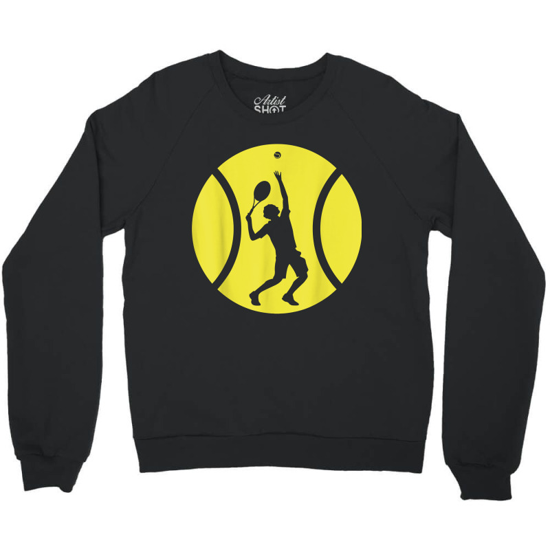 Tennis Player Tennis Ball Tennis Coach Tennis Game Gift Crewneck Sweatshirt | Artistshot