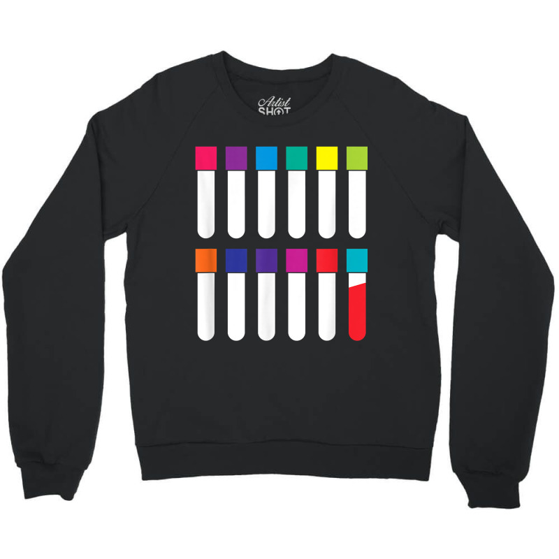 Test Tube Laboratory Phlebotomist Phlebotomy Doctor Gift Crewneck Sweatshirt | Artistshot