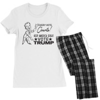 Every Vote Counts 2020 Women's Pajamas Set | Artistshot