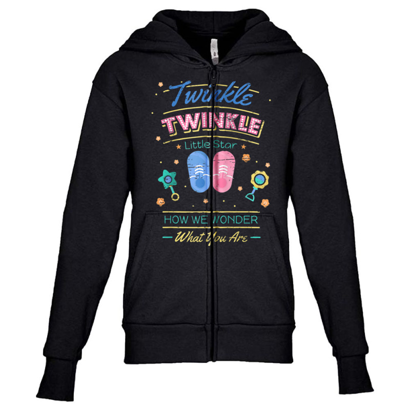 Twinkle Twinkle Little Star How We Wonder What You Are Baby Zip Hoodie Youth Zipper Hoodie | Artistshot