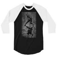 Occult Gothic Dark Satanic Unholy Witchcraft Grunge Emo Goth T Shirt 3/4 Sleeve Shirt | Artistshot