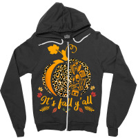 Thanksgiving Nurse Cute Health Worker Leopard Pumpkin Women Zipper Hoodie | Artistshot