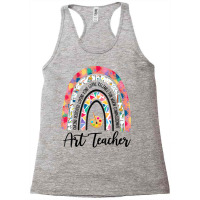 Art Teacher Rainbow Caring Dedicated Loving Vintage Racerback Tank | Artistshot