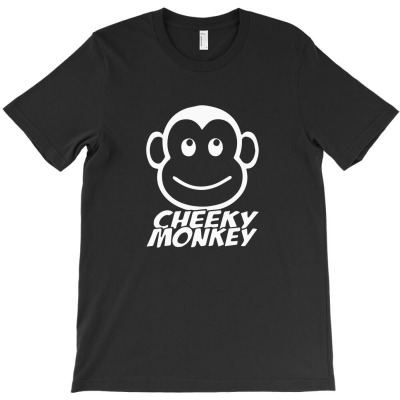 Cheeky Monkey Funny T-shirt Designed By Idah