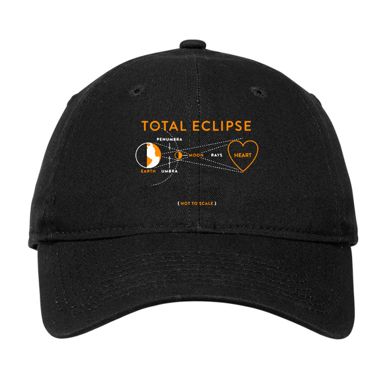 Total Eclipse Of Heart Adjustable Cap by Relaxa | Artistshot