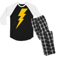 Kids Lightning Bolt Kids Boys T Shirt Men's 3/4 Sleeve Pajama Set | Artistshot