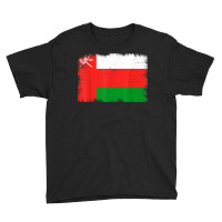 Vintage Oman Flag Omani Independence Day T Shirt Youth Tee | Artistshot