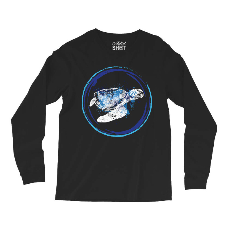 Sea Turtle Ocean Animal, Sea Turtle, Ocean Animal, Sea Turtle Ocean An Long Sleeve Shirts | Artistshot