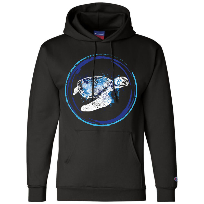 Sea Turtle Ocean Animal, Sea Turtle, Ocean Animal, Sea Turtle Ocean An Champion Hoodie | Artistshot