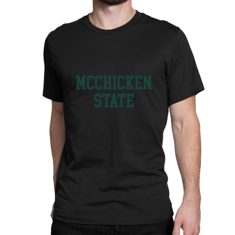 Michigan State Mcchicken State Classic T-shirt by BrendonPatton | Artistshot