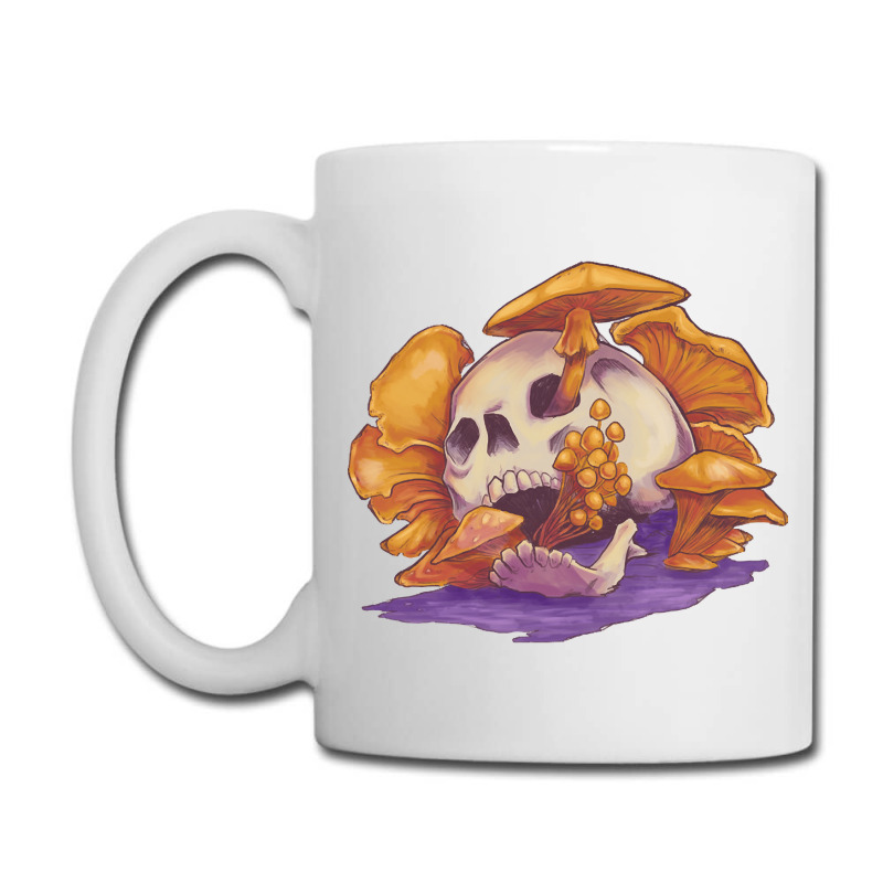 Skull Shrooms, Skull Shrooms Vintage, Skull Shrooms Painting, Skull, S Coffee Mug | Artistshot