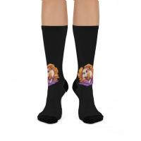 Skull Shrooms, Skull Shrooms Vintage, Skull Shrooms Painting, Skull, S Crew Socks | Artistshot