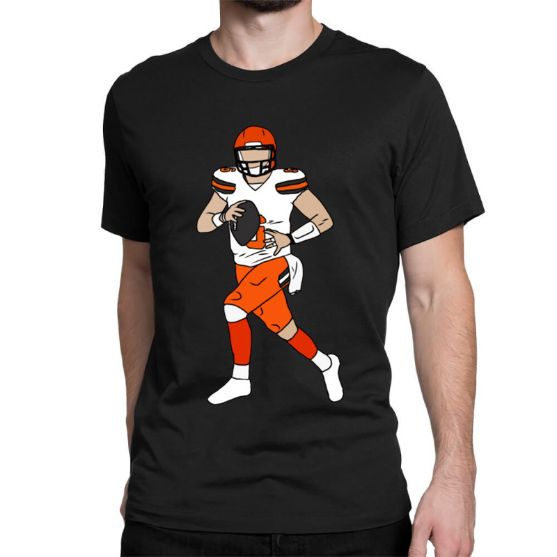 Custom Baker Mayfield Merch Men's T-shirt Pajama Set By Mdk Art - Artistshot