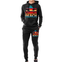 Cannon Beach Skyline Oregon Haystack Rock Souvenir Gifts Premium T Shi Hoodie & Jogger Set | Artistshot