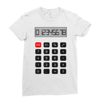 Calculator Halloween Costume Pretend I'm A Calculator T Shirt Ladies Fitted T-shirt | Artistshot