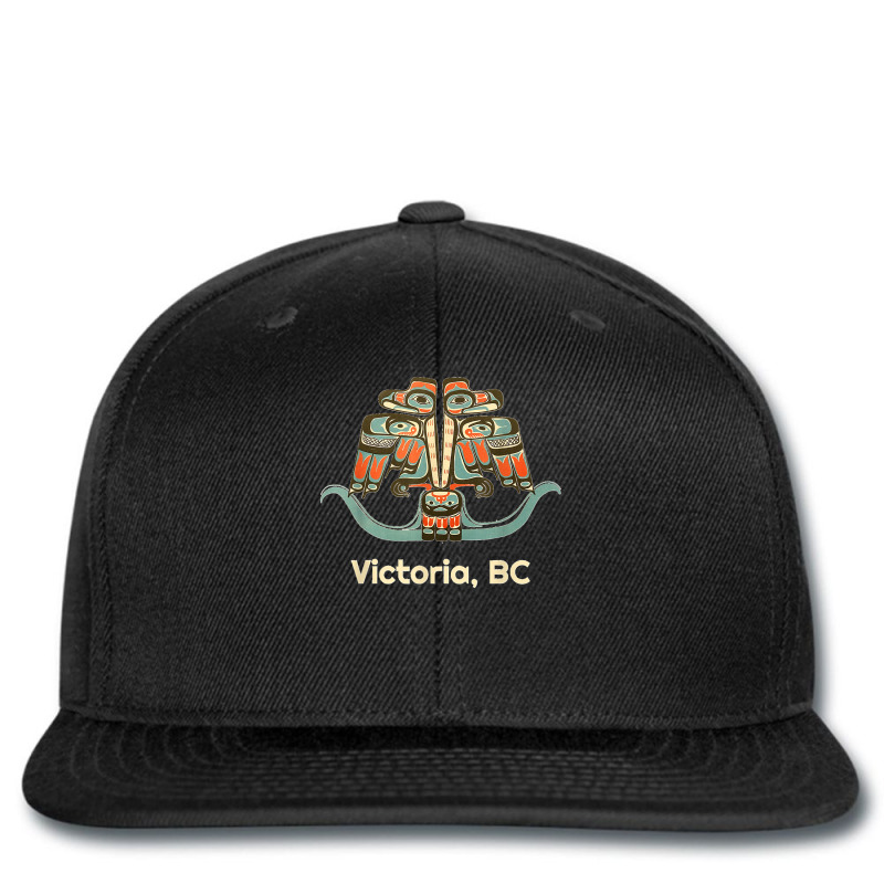 Victoria British Columbia Canada Thunderbird Bc Haida Art Printed Hat | Artistshot