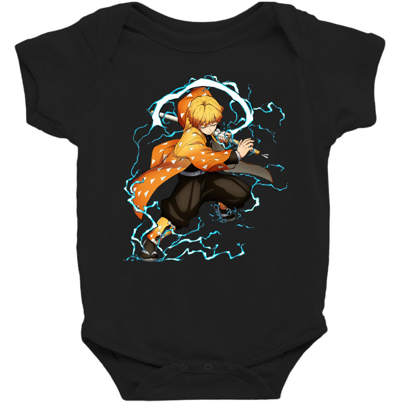 Breath Of Thunder Zenitsu Baby Bodysuit by Gibbons Washburn | Artistshot