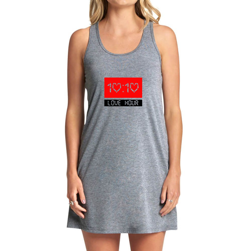 Love Hour 10 10 Tank Dress by cm-arts | Artistshot