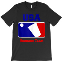 Usa Drinking Team Funny Party Beer Pong Game Tank Top T-shirt | Artistshot