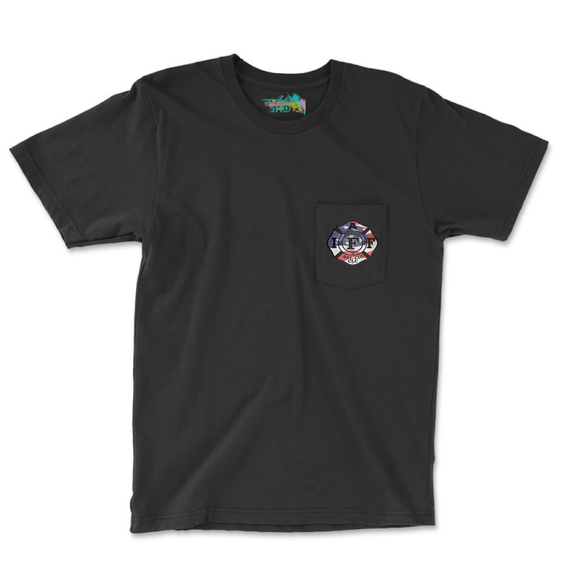 The American Patriot Iaff Firefighter Pocket T-shirt | Artistshot