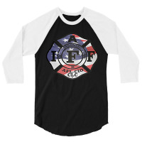 The American Patriot Iaff Firefighter 3/4 Sleeve Shirt | Artistshot