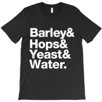 Ripple Junction Barley & Hop & Yeast & Water T-shirt | Artistshot