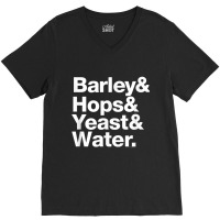 Ripple Junction Barley & Hop & Yeast & Water V-neck Tee | Artistshot