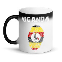 Uganda Fingerprint Flag Country Pride Heritage Shirt Magic Mug | Artistshot