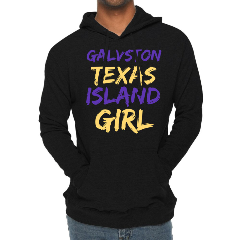 Galveston Island Apparel For Girls Boi Of Galveston Texas Pullover Hoo Lightweight Hoodie by cm-arts | Artistshot