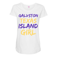 Galveston Island Apparel For Girls Boi Of Galveston Texas Pullover Hoo Maternity Scoop Neck T-shirt | Artistshot