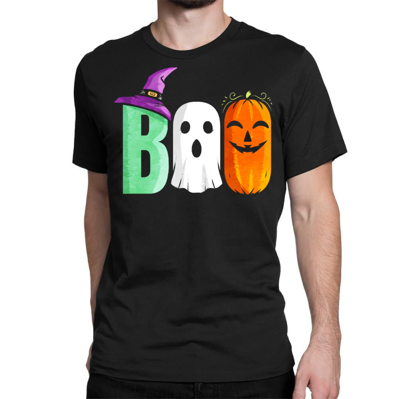 The Three Boo Witch Ghost Pumpkin Costume Halloween T Shirt Classic T-shirt | Artistshot