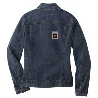 Monomania Game Cartridge Ladies Denim Jacket | Artistshot