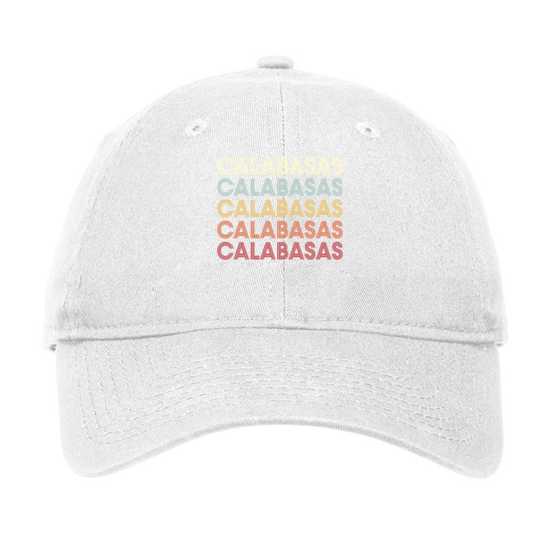 Calabasas California Calabasas Ca Retro Vintage Text Long Sleeve T Shi Adjustable Cap by cm-arts | Artistshot