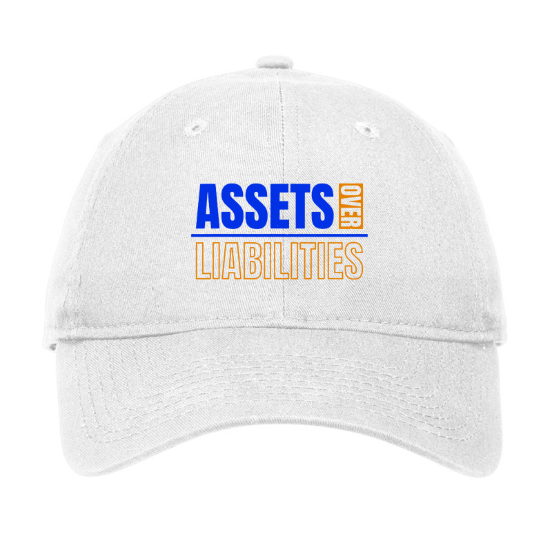 Assets Over Liabilities Adjustable Cap by Jembleng Art | Artistshot