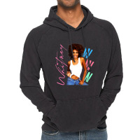 Whitney Houston I Wanna Dance With Somebody Vintage Hoodie | Artistshot